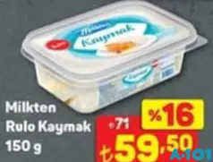 MİLKTEN RULO KAYMAK 150 G